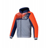 bunda CHROME V2 SPORT HOODIE MM93 kolekce, ALPINESTARS (světle šedá/modrá/červená fluo, vel. S)