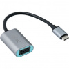 i-tec Metal C31METALVGA60HZ adaptér na video kábel 0,15 m USB Typ-C VGA (D-Sub) Šedá (C31METALVGA60HZ)