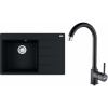 Set Franke G234 (dřez CNG 611-78 TL/2 Onyx + baterie FP 9000.071 Onyx) 114.0650.842