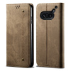 Knižkové puzdro Nothing Phone 2a DENIM khaki farba