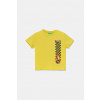 Detské bavlnené tričko United Colors of Benetton zelená farba, s potlačou, 3I1XG10I3 3I1XG10I3.P.Seasonal 104