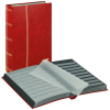 Album na známky A4 32/64 čierne listy (Červený)