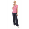 NOHAVICE LA MARTINA WOMAN WIDE LEGS PANTS HEAVY VI NAVY
