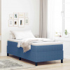 zahrada-XL Posteľ s pružinovým rámom Modrá, Biela 193 x 90 x 60 cm 3337440