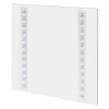 EMOS LED panel TROXO 60×60, štvorcový zapustený biely, 27W, neutrálna biela, UGR