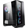 MSI skříň MPG GUNGNIR 110R/ bez zdroje/ levé temperované sklo/ 4x 120 mm ARGB fan/ 1x USB-C/ 2x USB 3.0/ černá 306-7G10R21-W57