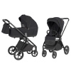 Detský kočík 2v1 CARRELLO Ultra CRL-6527 Basalt Black