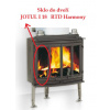 JOTUL - sklo I 18 RTD HARMONY 147x412 mm