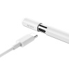 AppleMix Dotykové pero / stylus WIWU pre Apple iPad 2018 a novšie - USB-C - biele