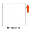Niimbot štítky R 40x40mm 180ks White pro B21, B21S, B3S, B1