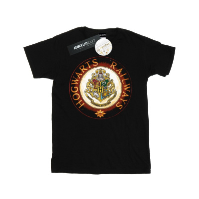 Harry Potter Shop Harry Potter - Dámske tričko s nápisom "Hogwarts Rail" BI27486 (XL) (čierna)
