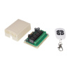 Diaľkovo ovládaný spínač 12V / 4 x 10A