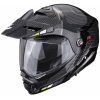 SCORPION prilba na motocykel ADX-2 CAMINO, čierna/strieborná/fluo žltá, veľ. XS