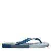 Havaianas Hav. Top Logomania Colors Ii Black Flip Flops Womens Indigo Blue 5