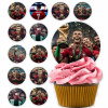 POPLATKY NA BÁBOVKY MUFFINY CRISTIANO RONALDO CR7 LOPTA 12ks