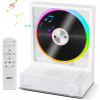 Prehrávač CD HiFi Bluetooth Reproduktor MP3 LED DARČEK Stacionárny konvertor