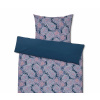 Tchibo - Posteľná bielizeň renforcé - farba: modrá