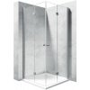 Rea Fold sprchové dvere 100 cm skladané chróm lesklá/priehľadné sklo REA-K7439