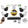 Monitorrs Security park IP kamerový set 5 Mpix WTube
