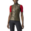 Castelli Aria W Vest, Moss brown Veľkosť: XL Dámska extra ľahká cyklo vesta