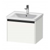 Duravit Ketho.2 Umývadlová skrinka, 44x58x46 cm, 1 zásuvka, matná biela K25081018180000