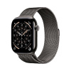 Apple Watch Series 11 GPS + Cellular 42mm Slate Titanium Case with Slate Milanese Loop MF8U4WF/A