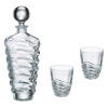 CRYSTALITE BOHEMIA BOHEMIA WAVE WHISKY SADA 1+6 KS