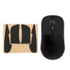 kwmobile Mouse úchop Tape for SteelSeries Sensei Ten / raw / xai úchop Tape - Non-Slip Faux Leather - černá
