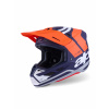 prilba SM7 CORE ALPINESTARS oranžová/modrá/biela/matná 2026 Veľkosť: L