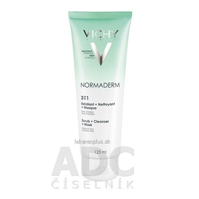 VICHY NORMADERM 3v1 Cleanser (M9721500) 1x125 ml