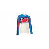 ACERBIS dres MX LINEAR LUGO bílá/modrá M bílá/modrá M