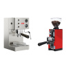 Lelit Victoria PL91T + Eureka Mignon Libra 65 All Purpose, CR ferrari red