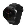kwmobile Nylon Band kompatibilní s Xiaomi Watch S4/S4 Sport/S3/S2/Watch S1 Active/Redmi Watch 5 Active - Band Náhradní řemínek for Fitness Tracker - černá