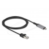 Delock USB LAN kabel z rozhraní USB Type-C™ na RJ45 Gigabit Ethernet, 2 m 60760