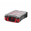 MILWAUKEE 4932464083 organizer PACKOUT střední nárazuvzdorný polymer, IP65, 5 samostatných boxů