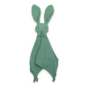 NEW BABY Mušelínový usínáčik Rabbit mint 30x30 zelená