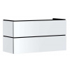 Hansgrohe Xilesa E Umývadlová skrinka, 62x118x47 cm, 2 zásuvky, matná biela 54264700-HG