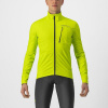 CASTELLI Cyklistická zateplená bunda - GO - svetlo zelená 2XL