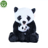 Eco-Friendly Rappa panda s mládětem 27 cm