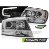 PREDNÉ SVETLÁ CHRYSLER JEEP GRAND CHEROKEE 99-05.05 TUBE LIGHT CHROM