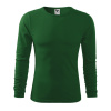 MALFINI Tričko Fit-T LS 119, dlouhý rukáv, pánské MAL-1190614 M Zelená lahvově