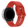 SES Silikónový remienok pre chytré hodinky Amazfit GTS - červený 16239