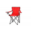 CH Skladacia kempingová stolička - červená