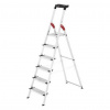 Hailo 8040-615 L80 ComfortLine hliníkové schody do domácnosti 6 stupňov