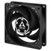 ARCTIC P8 TC (black - black) - 80mm case fan with temperature control