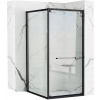 Sprchovací kút rohový Space IN Black 80x100
