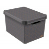 Box Curver® DECO STOCKHOLM L, Arte Deco, 40x25x30 cm