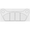 CL BRAKES brzdové doštičky 2702 RX3