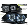 PREDNÉ SVETLÁ ANGEL EYES CCFL ČIERNA pre BMW E46 09.01-03.05