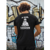 GG-God.sk Tričko Volám Žandare Pánske Farba: Čierna (Black), Veľkosť: XL, Grafika: Vzadu (Back)